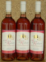 bouteilles vin rose agriculture biologique et agriculture biodynamique demeter