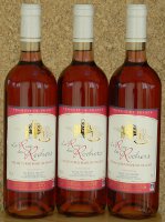 bouteilles vin rose agriculture biologique et agriculture biodynamique demeter